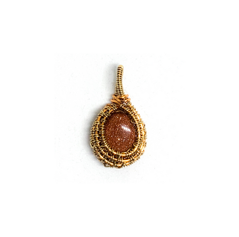 Goldstone Pendant